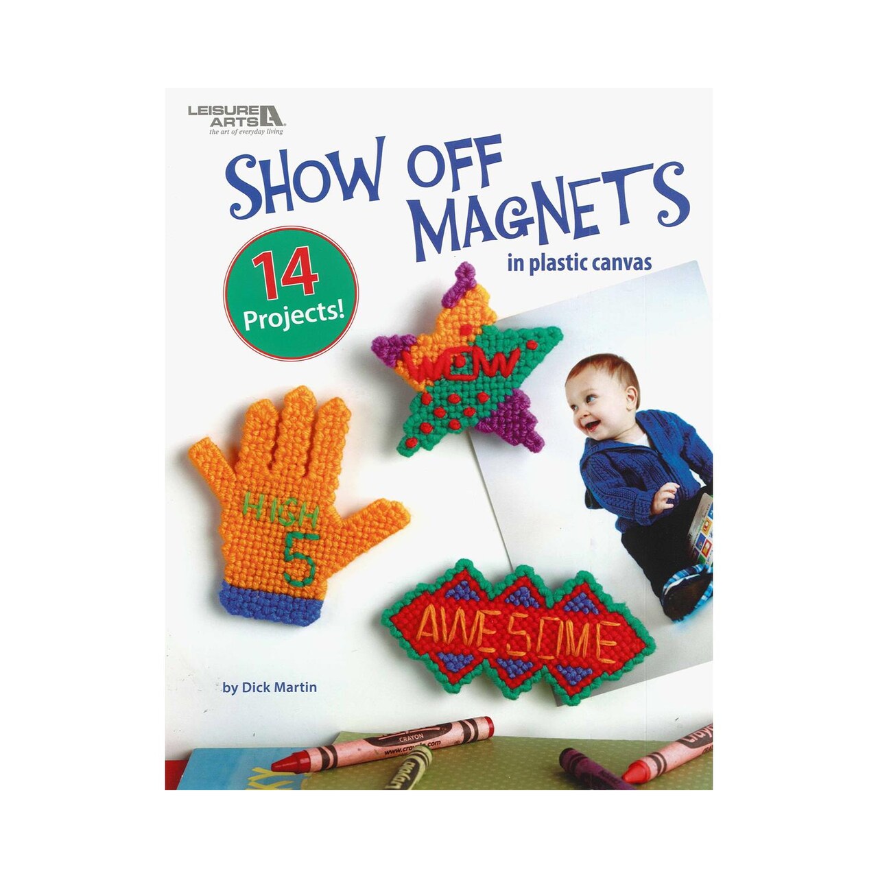Leisure Arts Show Off Magnets In Plastic Canvas Book and Patterns – Pattern with Plastic Canvas Projects, Craft Designs, Home Décor, and DIY Plastic Canvas Ideas
